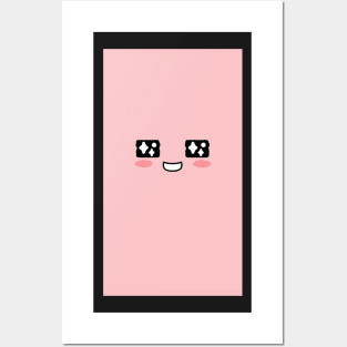 KakaoTalk Friends Apeach Face (카카오톡) Posters and Art